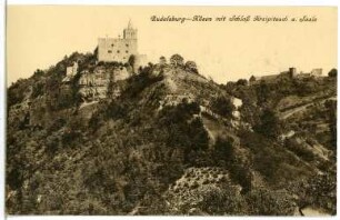 Rudelsburg. Rudelsburg mit Schloss Kreipitzsch