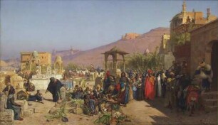 Das Totenfest an den Gräbern bei Kairo