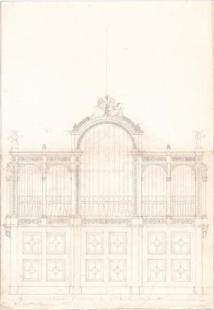 Voit, August von; Weißenhorn; Pfarrkirche - Orgel (Ansicht)