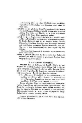 Die allgemeine Volksschule