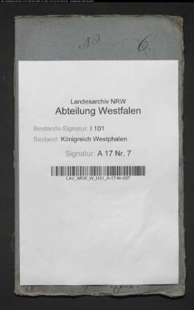 Etats der Gemeinden Nieheim und Lügde