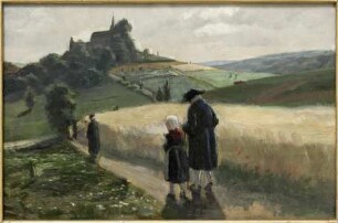 Kirchgang in der Schwalm