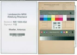 Entnazifizierung Antonius Moeller , geb. 25.03.1910 (Bergmann)