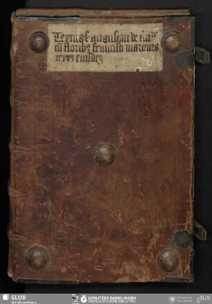 Aurelij augustini episcopi de trinitate liber primus incipit