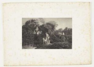 Le crépuscule, Tafel 18 aus: "Les Artistes Anciens et Modernes", Band 1, Paris 1848–62
