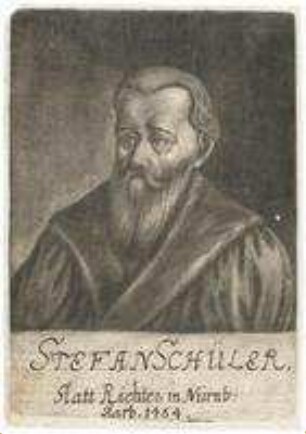 Stefan Schüler (= Schuler), Stadtrichter in Nürnberg; gest. 1464