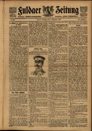 Ausgabe vom Dienstag, den 05. September 1905.