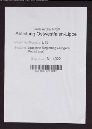 Anstellung der Lehrer am Gymnasium zu Lemgo, Band 3
