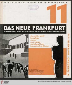 Heft 11 (November 1930)