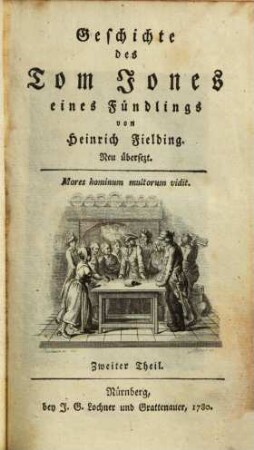 Geschichte des Tom Jones eines Fündlings, 2