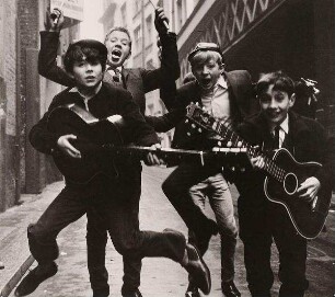 Junge Band in Liverpool