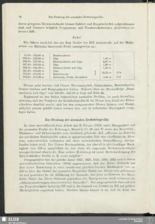 Zur Deutung der anomalen Zechsteinprofile