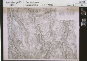 Gegend zwischen Frauenstein, Reichenau, Ammelsdorf, Schönfeld, Hermsdorf, Nassau und Rechenberg