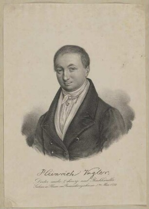 Bildnis des Heinrich Vogler
