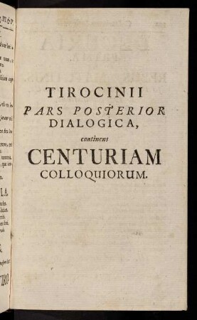 391-427, Centuriam colloquiorum.