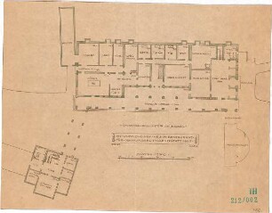 Fischer, Theodor; Stuttgart - Bad Cannstatt; Kursaal - Restaurant - Grundriss UG