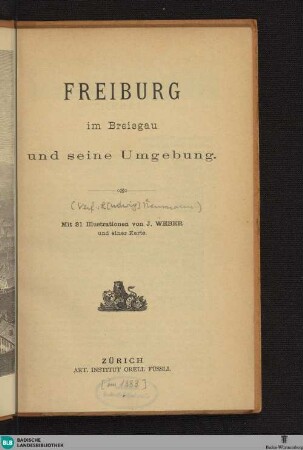 Freiburg im Breisgau und seine Umgebung