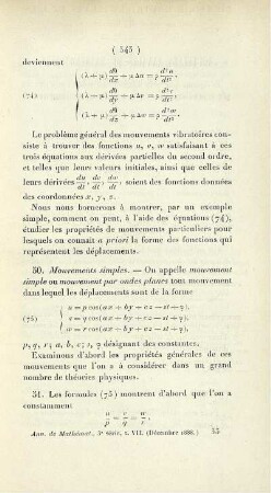 Notions sur la théorie de l'élasticité.