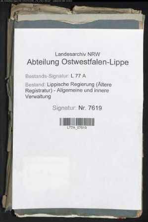 Untersuchungen gegen lippische Untertanen wegen Teilnahme an revolutionären Umtrieben