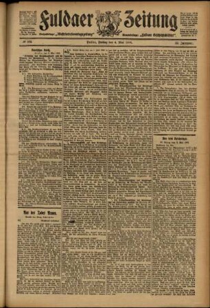 Ausgabe vom Freitag, den 04. Mai 1906.