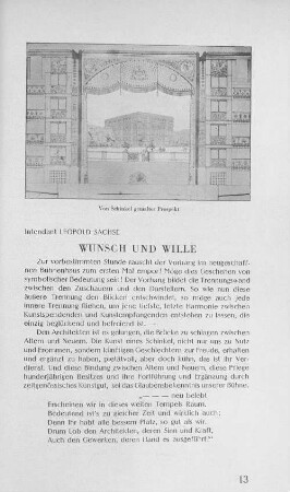 Wunsch und Wille