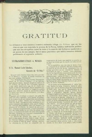 Gratitud