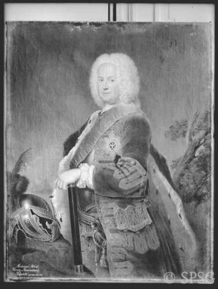 Pesne, Antoine. Kopie: Herzog Ferdinand Albrecht II. von Braunschweig, GK I 1147.