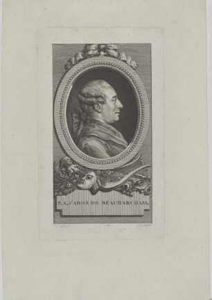 Bildnis des P. A. Caron de Beaumarchais
