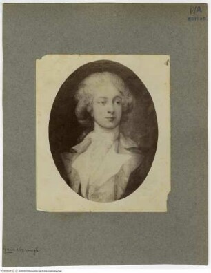 Bildnis des französischen Tänzers Auguste Vestris