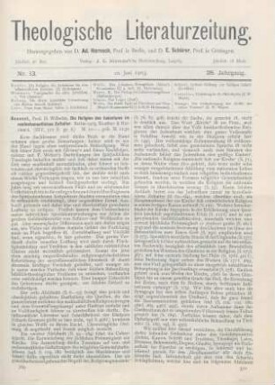 369-373 [Rezension] Bousset, Wilhelm, Die Religion des Judentums im neutestamentlichen Zeitalter