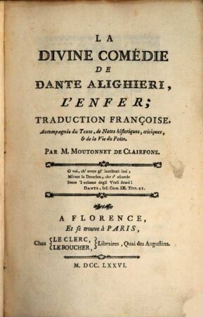La divina Commedia