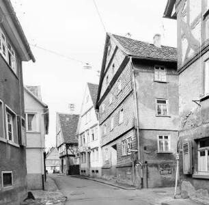 Fachwerkwohnhaus; Nidda, Schloßgasse 7