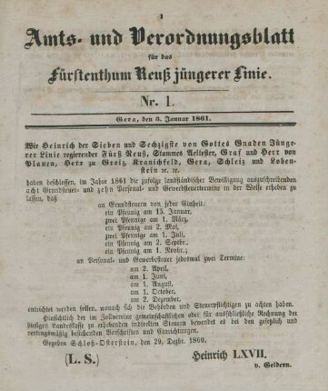 3. Januar-27. Dezember = No. 1-52