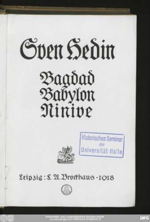 Bagdad, Babylon, Ninive