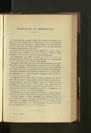 Madagascar Et Dépendances.