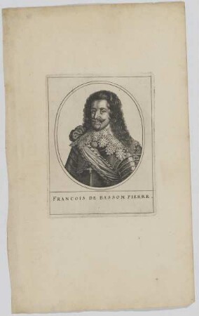 Bildnis des François de Bassompierre