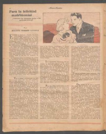 Para la felicidad matrimonial : ¿Convienen los noviazgos largos o los noviazgos breves?