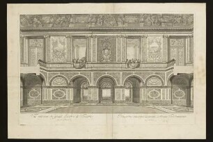 Innenansicht, Eingangsseite (Le Grand Escalier du Chateau de Versailles)