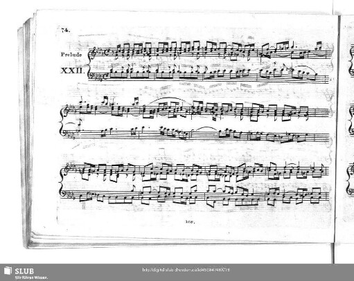 Prelude [und] Fuga XXII.