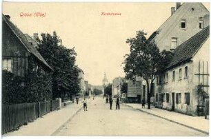 Riesa. Gröba, Kirchstraße