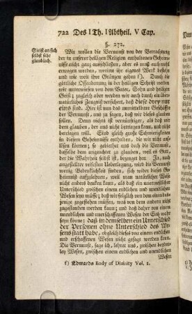 722-729, Erste Abtheilung § 272 - 274