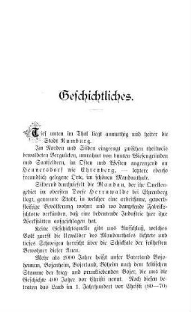Geschichtliches
