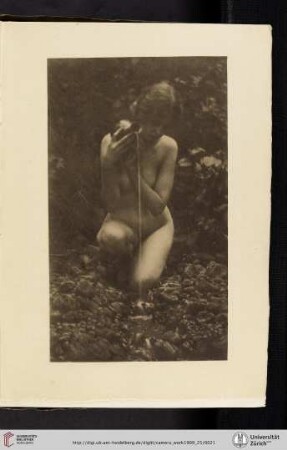 [Annie [Anne] W. [Wardrope] Brigman, IV. The Source, photogravure]