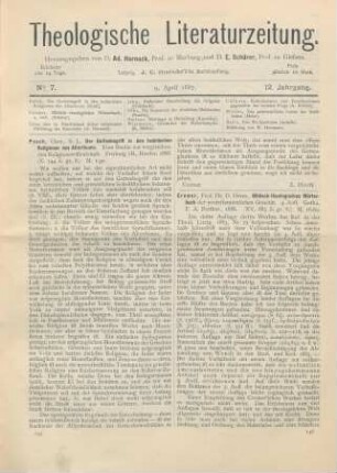 146-147 [Rezension] Cremer, Hermann, Biblisch-theologisches Wörterbuch der neutestamentlichen Gräcität. 4. Aufl