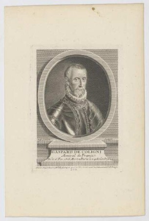 Bildnis des Gaspard de Coligni