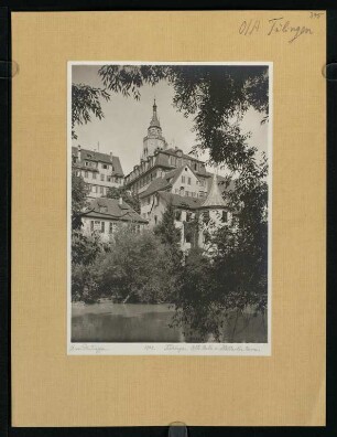 375, Tübingen. Alte Aula und Hölderlinturm. (Nr. 3943).