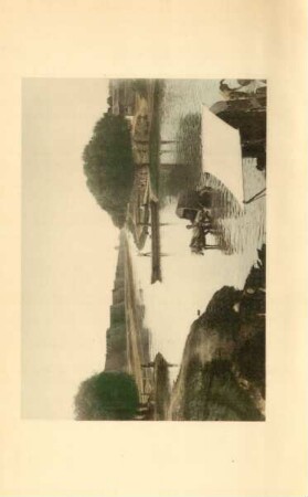 View of the East Gate, Peking. From the outside