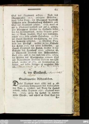 6. von Seelhorst.