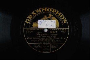 "Margarethe" : Es ist schon spät; Duett Margarete-Faust, I. Teil / (Gounod)