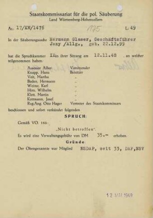 Glaser, Hermann